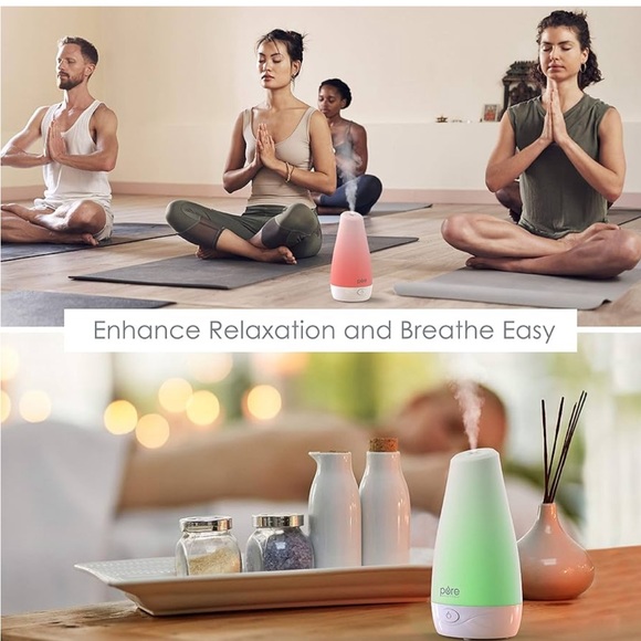 Pure Enrichment PureSpaCompactUltrasonicAromatherapyNaturalEssential OilDiffuser - Picture 7 of 10
